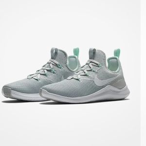 Nike free TR-8 White/Grey trainer. Size 10